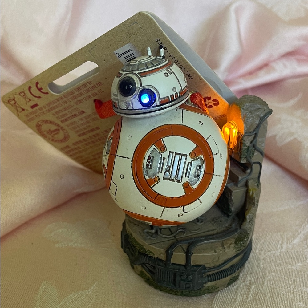 Disney BB-8 Light up Figure - Orange, White, and Gray